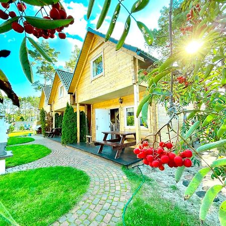 Morska Fala Domki โปเบียโรโว ภายนอก รูปภาพ